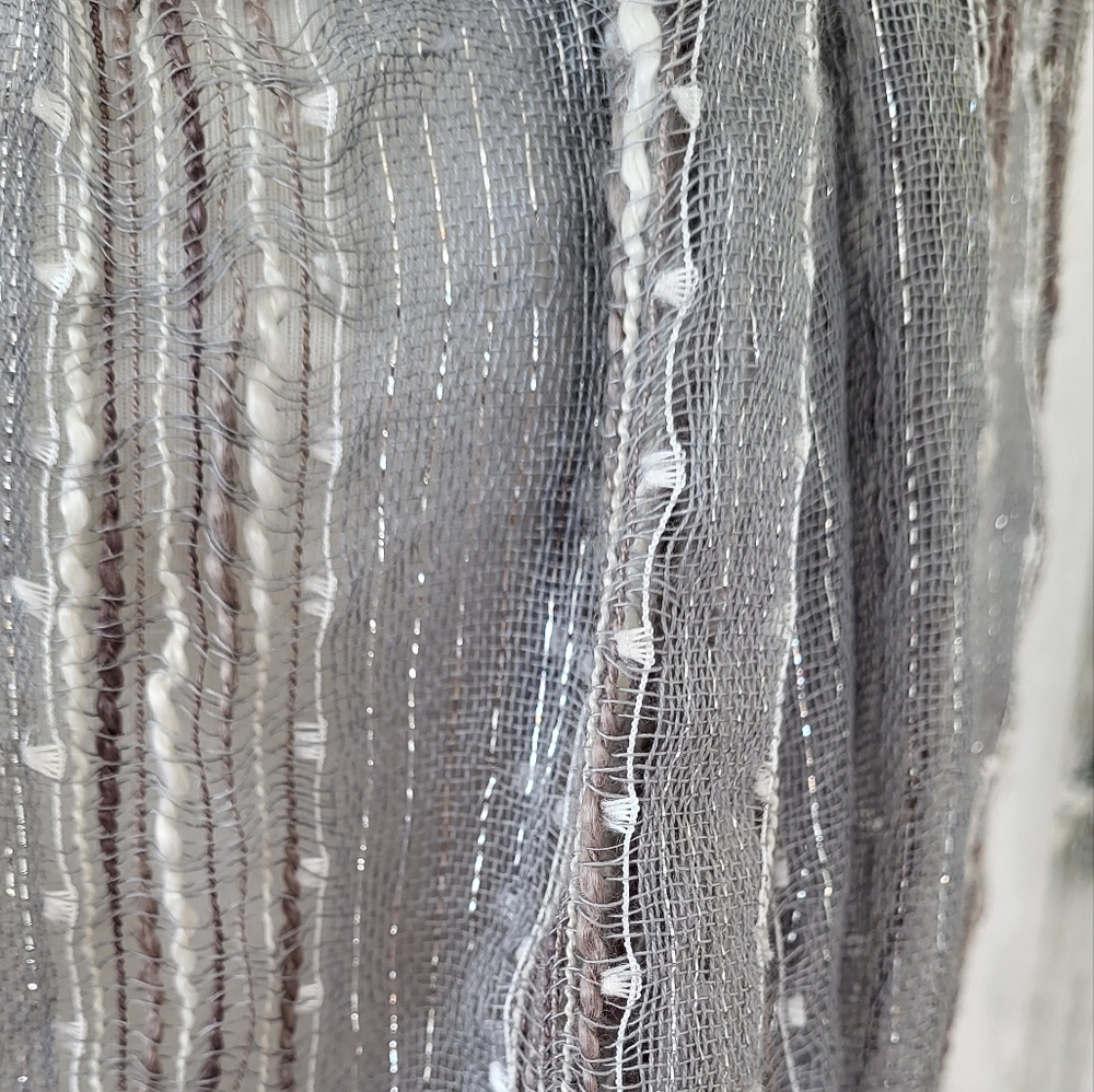 Gray Infinity Scarf - Picture 3 of 3